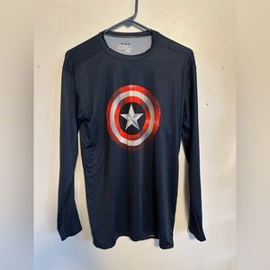 Captain America Compression Shirt 🇺🇸